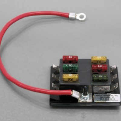 RIVCO Six Circuit Accessory ATC Fuse Block