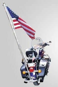 Motorcycle Parade Flag Holder 