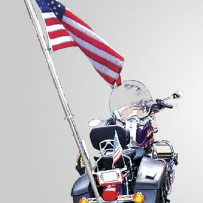 RIVCO 6’ Three-Piece Heavy-Duty Screw Together Parade Flag pole
