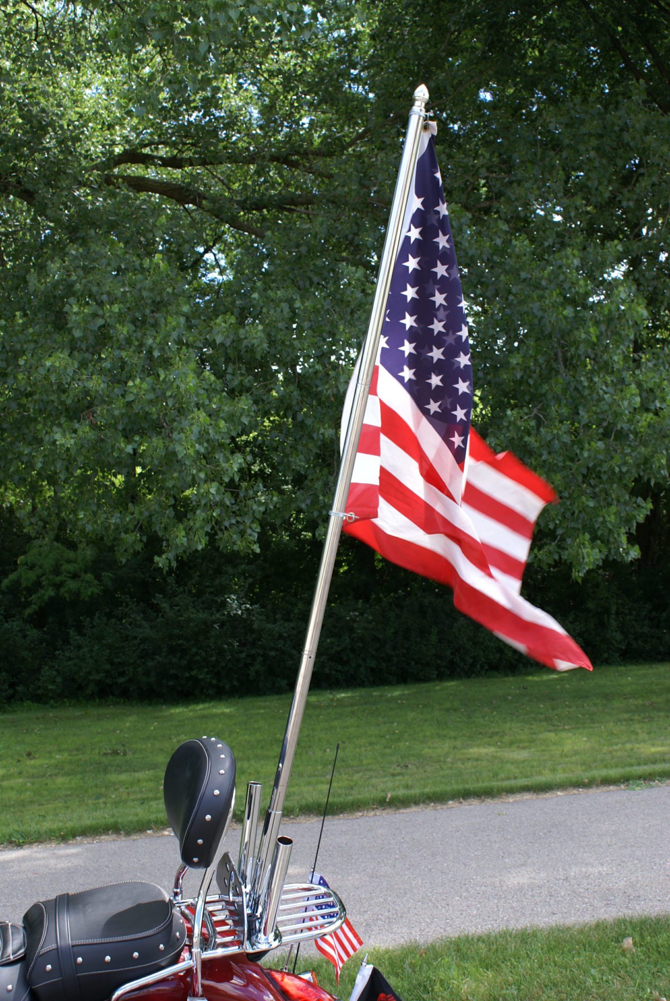 flag holder for bike